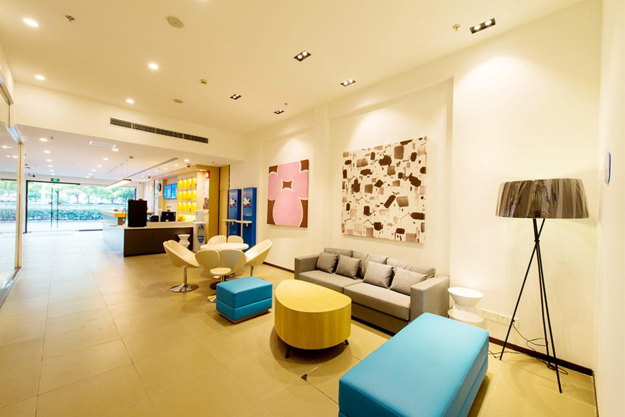 Hanting Express Shanghai Jiazhan Road מראה חיצוני תמונה