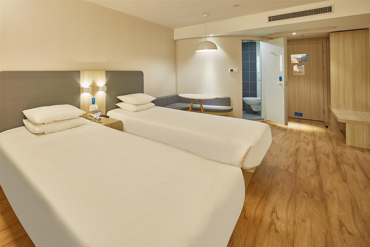 Hanting Express Shanghai Jiazhan Road מראה חיצוני תמונה