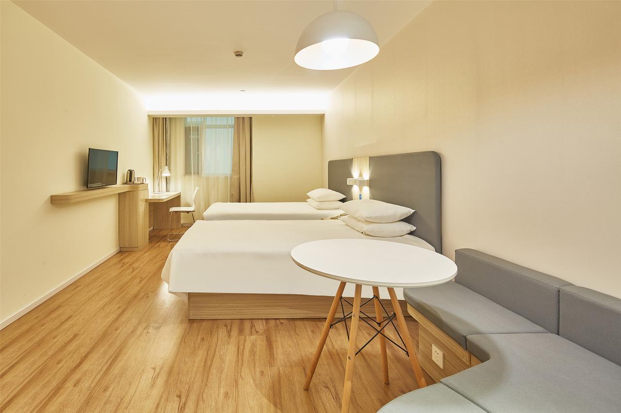Hanting Express Shanghai Jiazhan Road מראה חיצוני תמונה